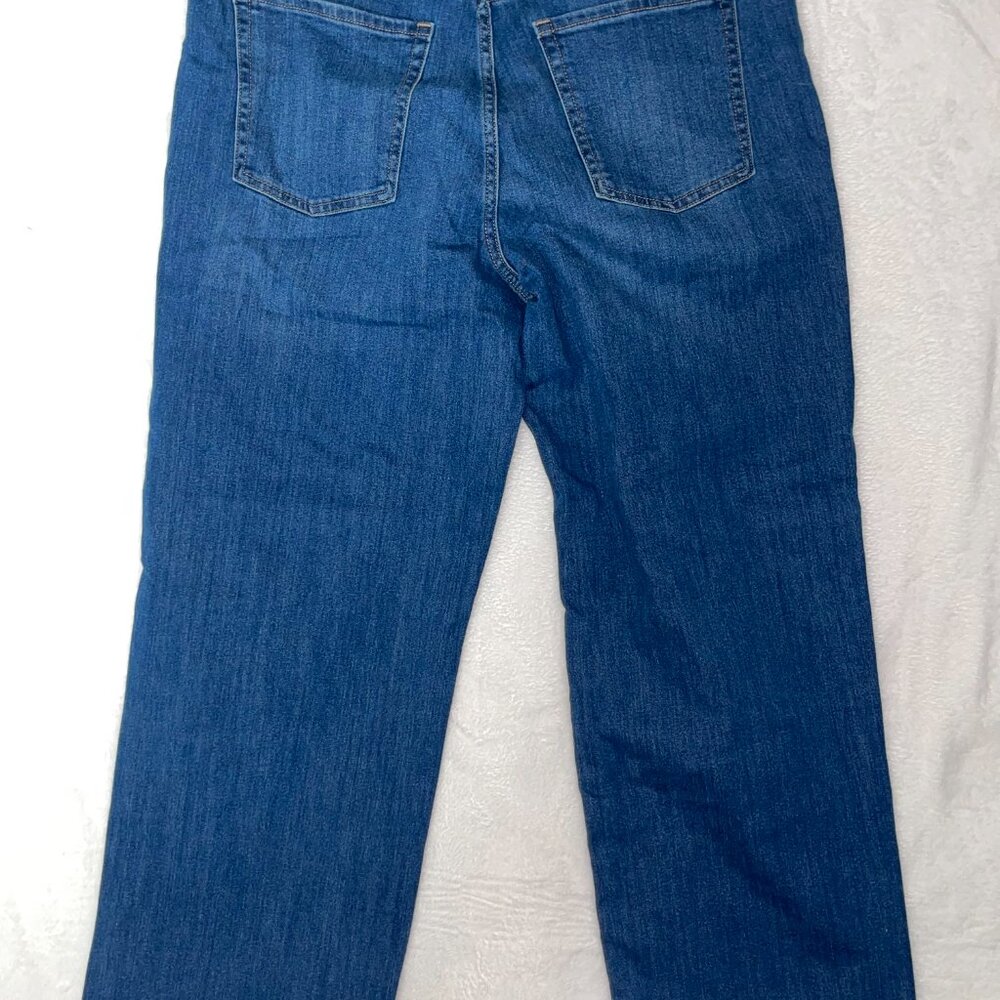 Old Navy Jeans Women 34x30 Size 14 Blue Denim High Rise WOW Wide Leg Pockets - Picture 8 of 9